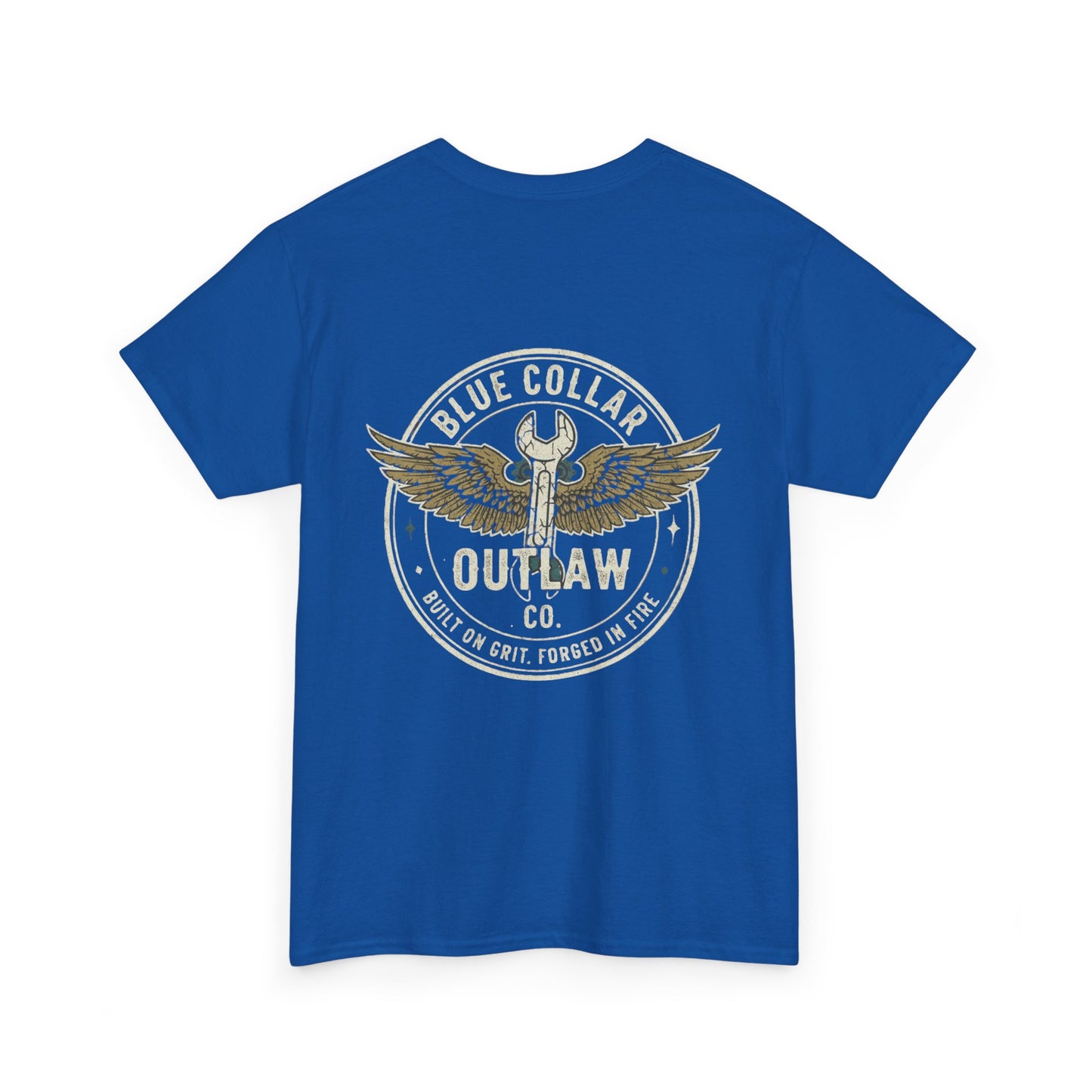 Blue Collar Outlaw | Wrench and Wings T-Shirt