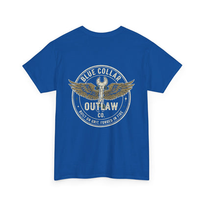 Blue Collar Outlaw | Wrench and Wings T-Shirt