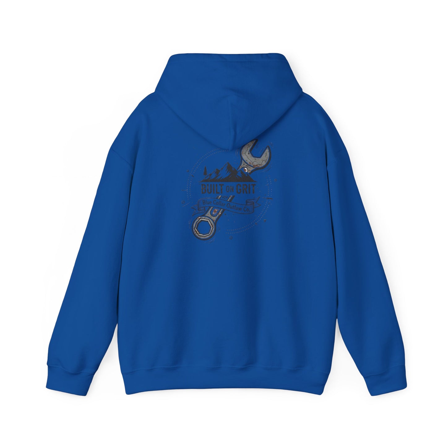 Blue Collar Outlaw | Built On Grit Hoodie